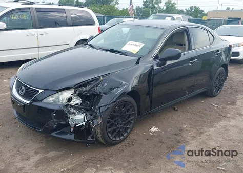 2008 Lexus Is 250 z USA, uszkodzony, nr VIN JTHCK262782025746